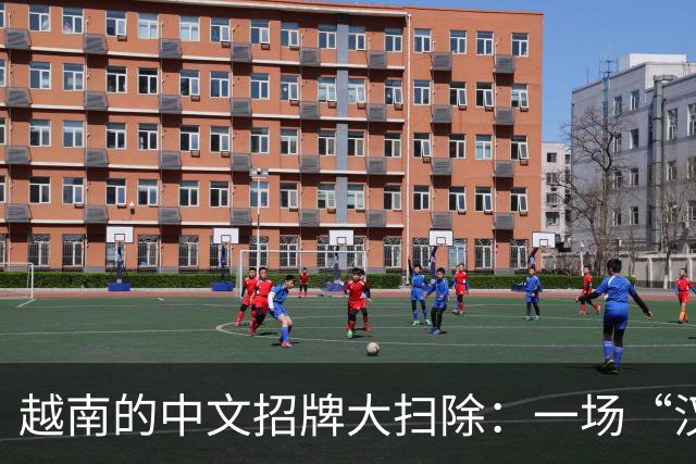 越南的中文招牌大扫除：一场“汉字狙击战